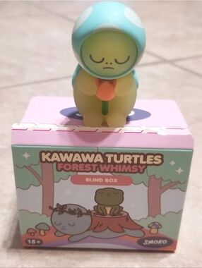 Smoko x Kawawa Turtles Forest Whimsy Blind Box: Tulip Shroom Figure